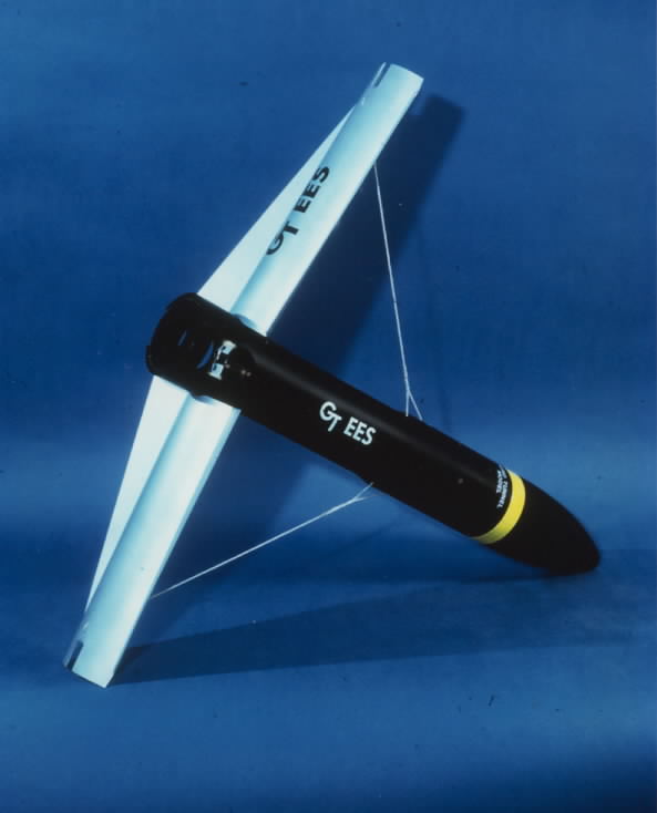 Projectile with Air Brakes